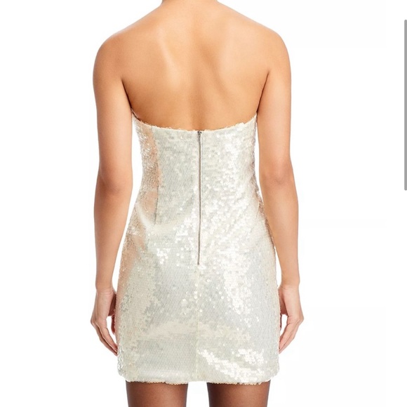 Bardot Jinxa Sequined Cutout Mini Dress - Picture 3 of 7